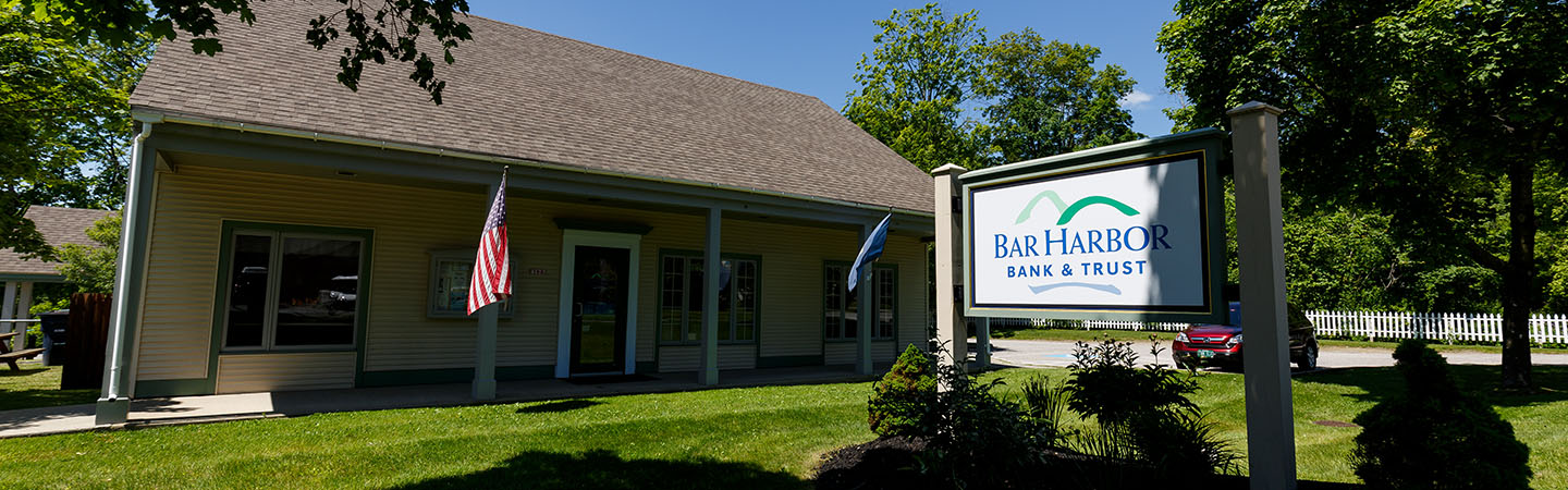 BHBT branch in Pittsford, VT