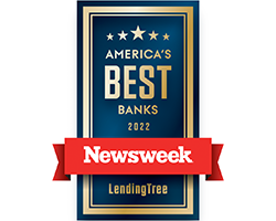 Newsweek logo for America's Best Banks 2022