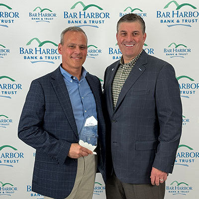 Kevin Gendreau receives the 2025 Emerging Leader Award